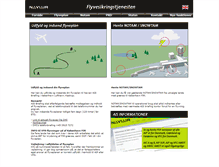Tablet Screenshot of briefing.naviair.dk