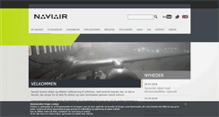 Desktop Screenshot of naviair.dk